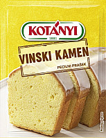 Pecilni prašek iz vinskega kamna 